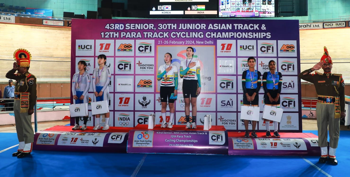 India conclude Asian Track Cycling Championships 2024 with impressive performance