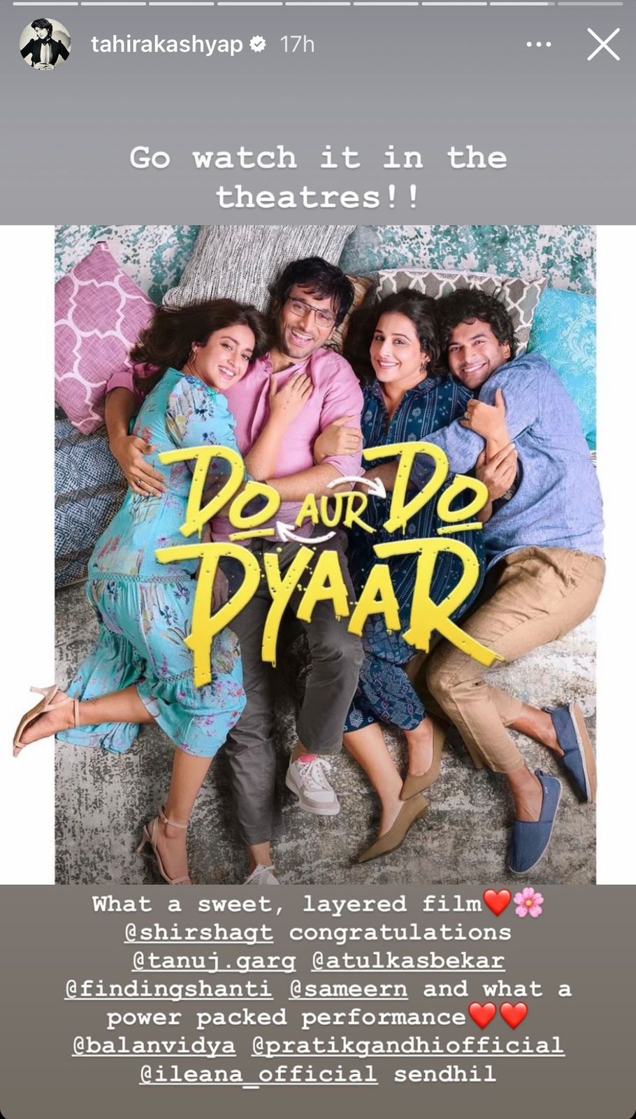 Top Filmmakers Give Massive Thumbs Up to “DO AUR DO PYAAR”