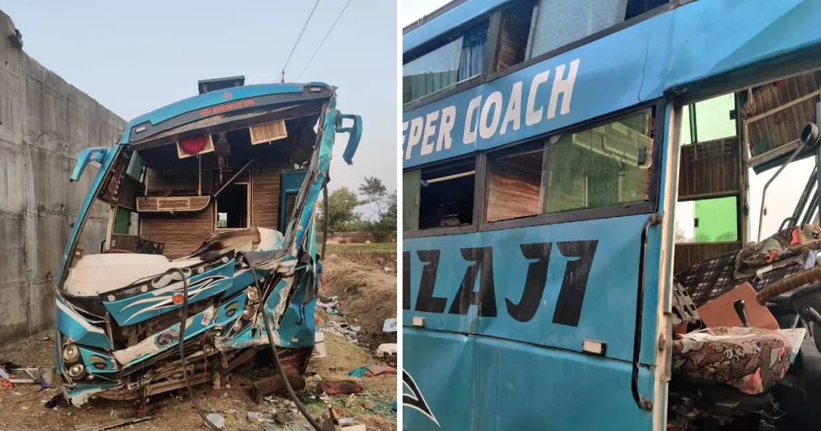 MP Bus Accident: मध्य प्रदेश में पुल से नीचे गिरी बस, मची चीख-पुकार 2 की मौत 52 यात्री घायल