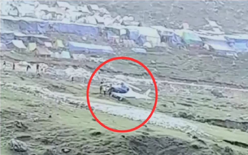 केदारनाथ में टला बड़ा हादसा, हेलीकॉप्टर की रोंगटे खड़े कर देने वाली इमरजेंसी लैंडिंग