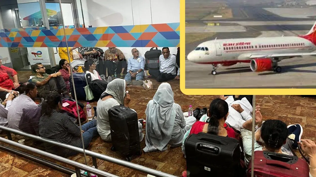 एयर इंडिया की फ्लाइट 18 घंटे लेट, यात्री गर्मी से हुए बेहोश